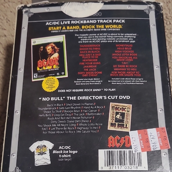 360 Rock Band AC/DC Live Track Pack - Green Case - Picture 6 of 6